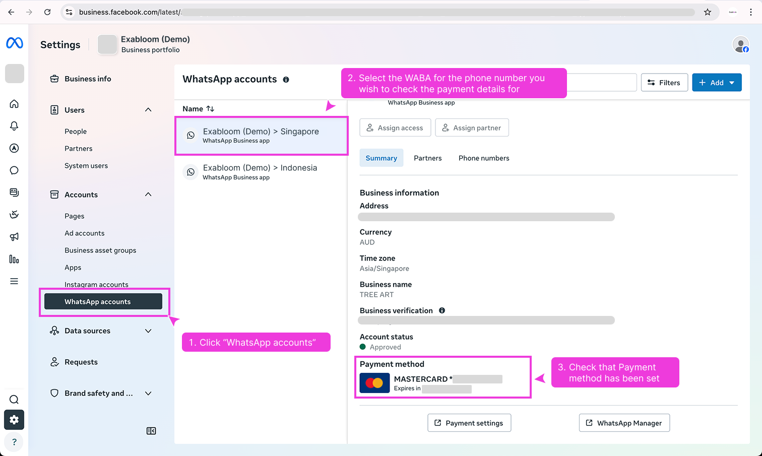 Verify Payment Method